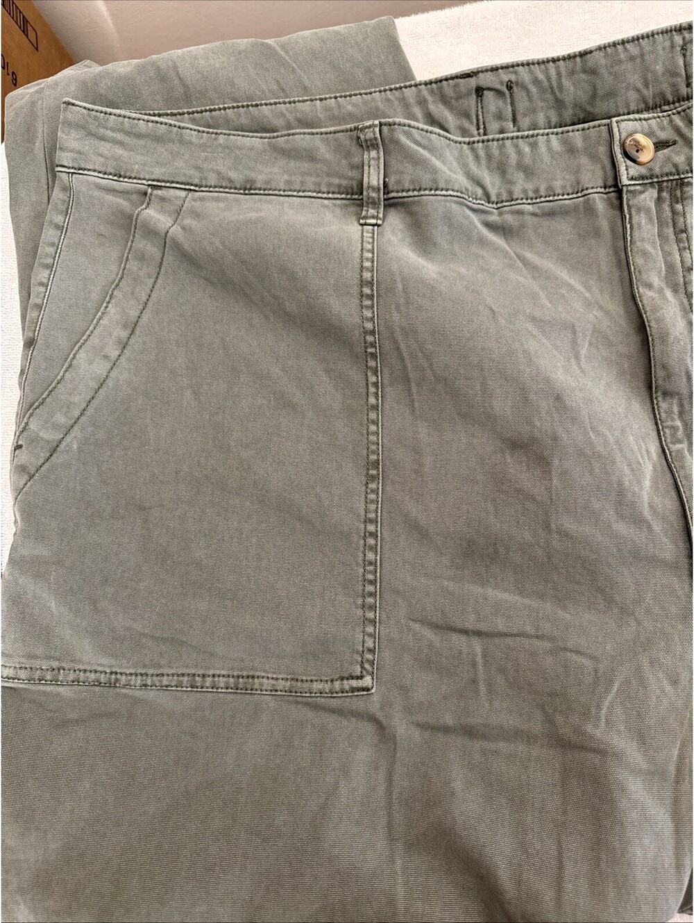 OLD NAVY  High Rise Sky Hi Straight Pop Color Workwear Jeans size 28 Light Black